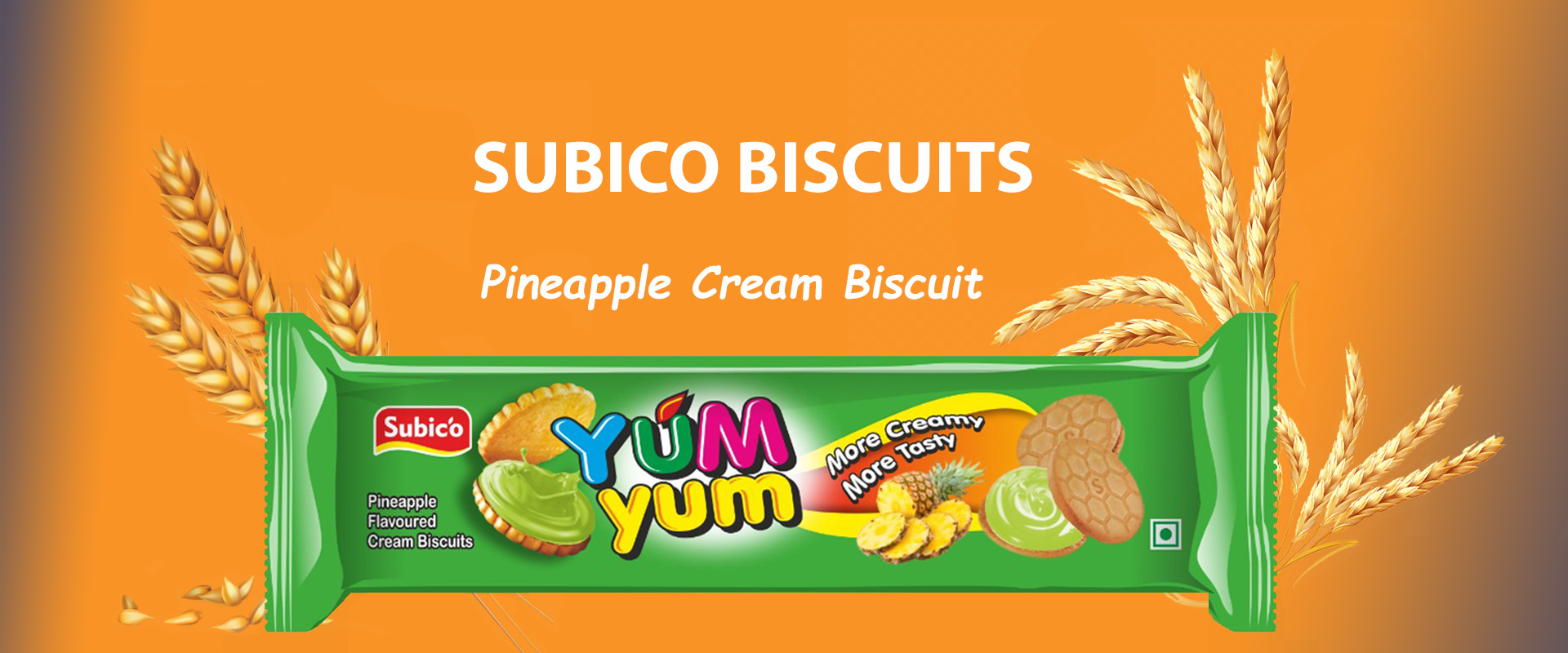 Pineapple Cream Biscuit Manufacturer